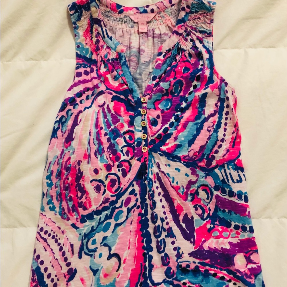 Lilly Pulitzer essie tank xxs